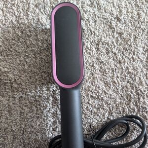 Like New! Black and Pink Heated Hair Straightener